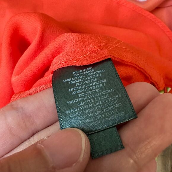 LAUREN RALPH LAUREN Black Label One Shoulder Blouse in Multi Floral Print - Picture 10 of 10